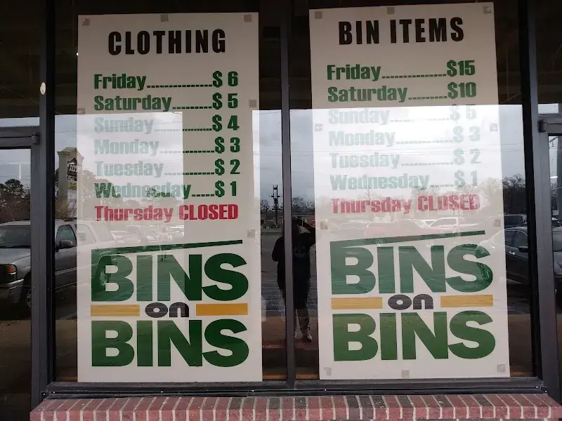 Bins on Bins in Monroe, LA