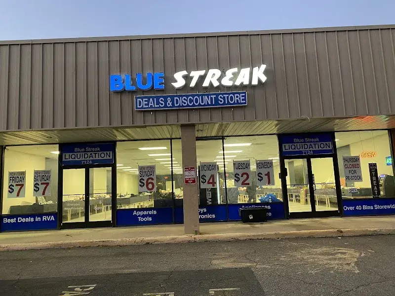 Blue streak liquidation in Bon Air, VA